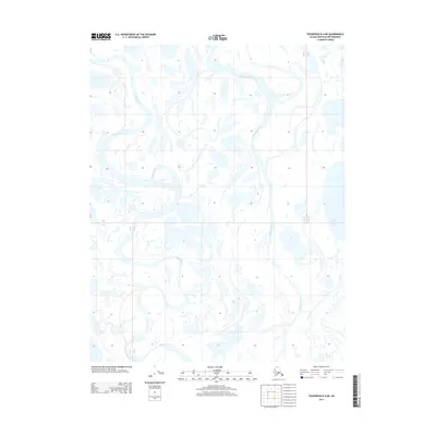 2013 Map of Teshekpuk B-4 NE, 2013 Print
