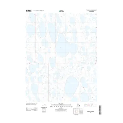 2013 Map of Teshekpuk B-4 NW, 2013 Print