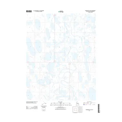 2013 Map of Teshekpuk B-5 NW, 2013 Print