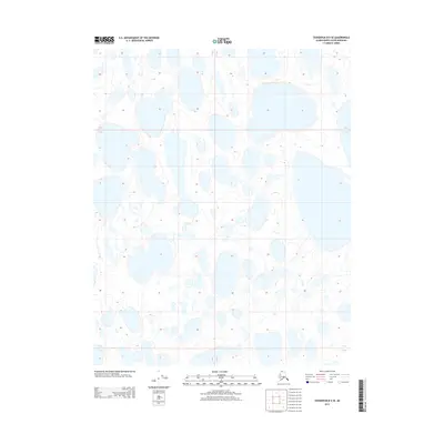 2013 Map of Teshekpuk B-5 SE, 2013 Print