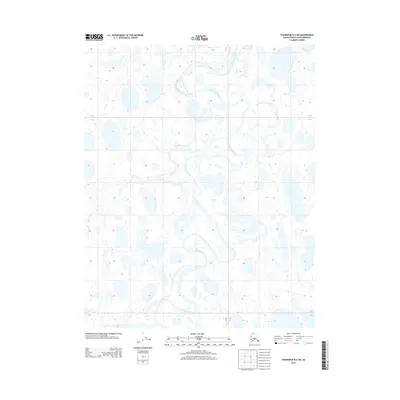 2013 Map of Teshekpuk B-5 SW, 2013 Print