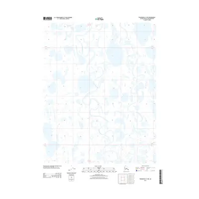 2013 Map of Teshekpuk C-5 SW, 2013 Print