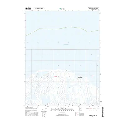2016 Map of Teshekpuk D-1 NE, 2016 Print