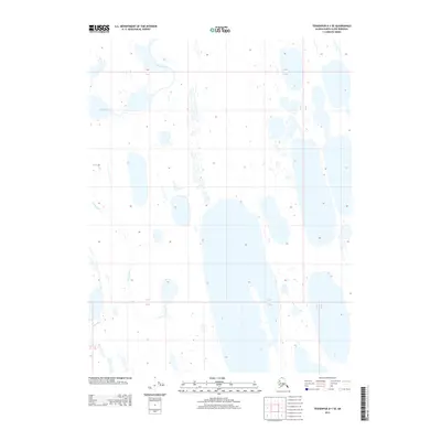 2013 Map of Teshekpuk D-1 SE, 2013 Print