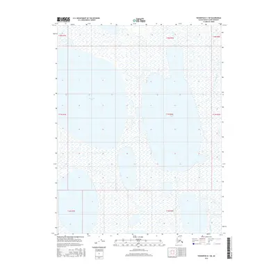 2016 Map of Teshekpuk D-1 SW, 2016 Print
