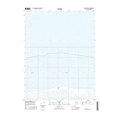 2016 Map of Teshekpuk D-2 NE, 2016 Print