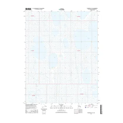 2016 Map of Teshekpuk D-2 SE, 2016 Print