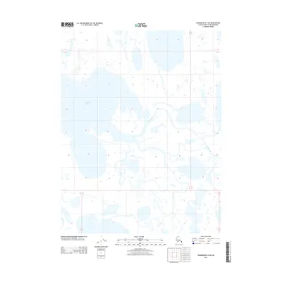 2013 Map of Teshekpuk D-4 SW, 2013 Print