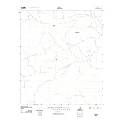 2010 Map of Tesnus, 2010 Print