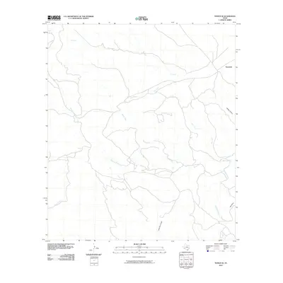 2010 Map of Tesnus SE, 2010 Print