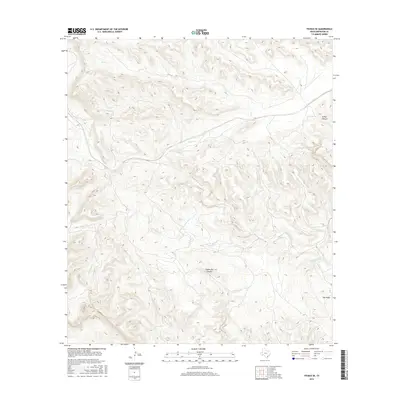 2016 Map of Tesnus SE, 2016 Print