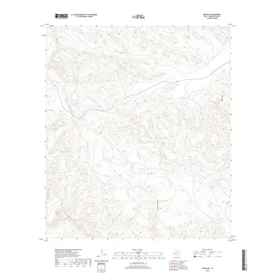 2019 Map of Tesnus SE, 2019 Print