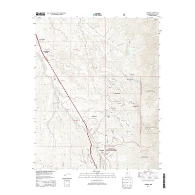 2013 Map of Tesuque, 2013 Print