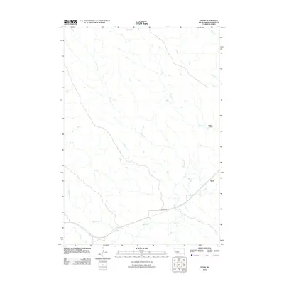 2012 Map of Teton, 2012 Print