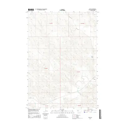 2015 Map of Teton, 2015 Print