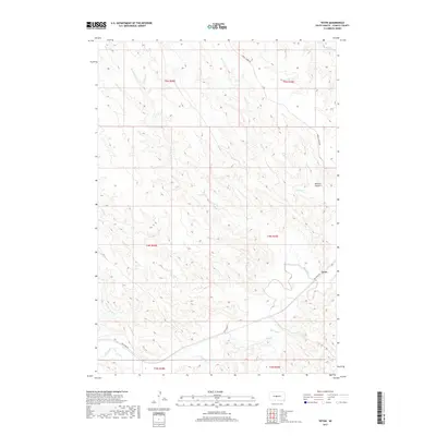 2017 Map of Teton, 2017 Print