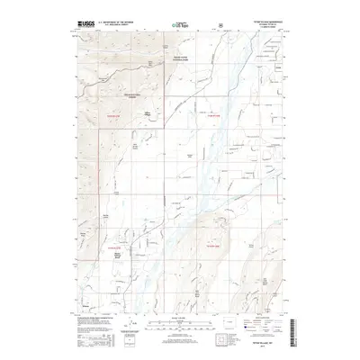 2015 Map of Teton Village, 2015 Print