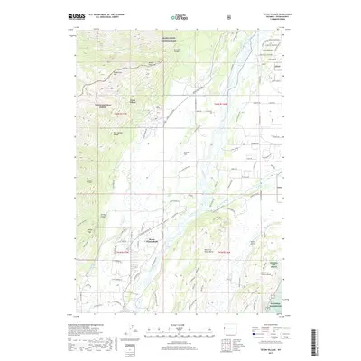 2017 Map of Teton Village, 2017 Print