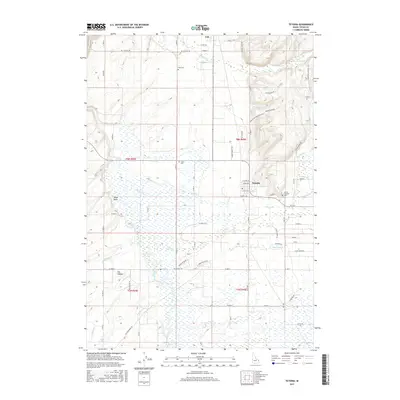 2017 Map of Tetonia, 2017 Print