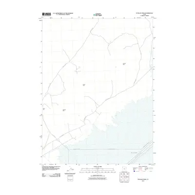 2010 Map of Tetzlaff Peak, 2010 Print