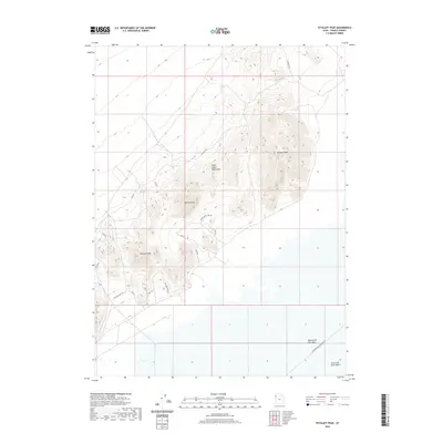 2020 Map of Tetzlaff Peak, 2020 Print