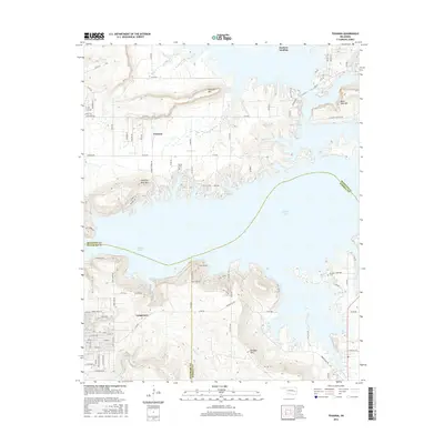 2016 Map of Texanna, 2016 Print
