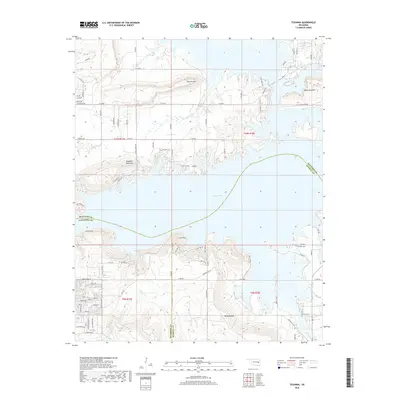 2018 Map of Texanna, 2018 Print