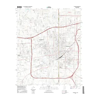 2016 Map of Texarkana, 2016 Print