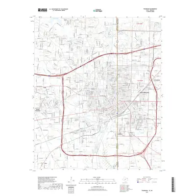 2019 Map of Texarkana, 2019 Print