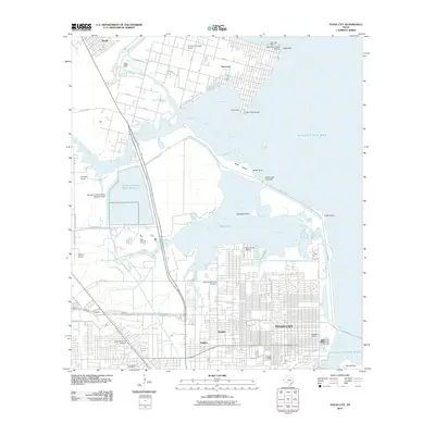 2010 Map of Texas City, 2010 Print