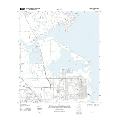 2013 Map of Texas City, 2013 Print