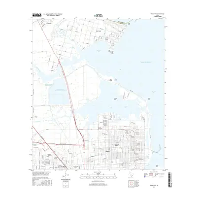2016 Map of Texas City, 2016 Print