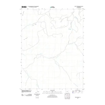 2010 Map of Texas Creek, 2010 Print