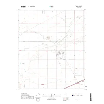 2018 Map of Texas Hill, 2018 Print