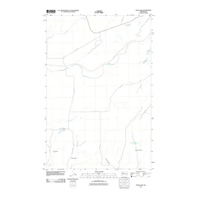 2011 Map of Texas Lake, 2011 Print