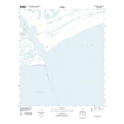 2010 Map of Texas Point, 2010 Print