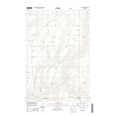 2014 Map of Texas Ridge, 2014 Print