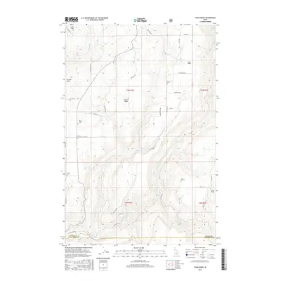 2017 Map of Texas Ridge, 2017 Print