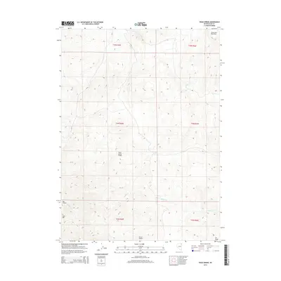 2014 Map of Texas Spring, 2014 Print