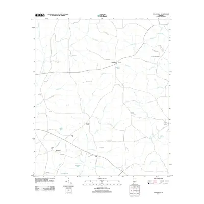 2011 Map of Texasville, 2011 Print