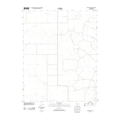 2010 Map of Texhoma NE, 2010 Print