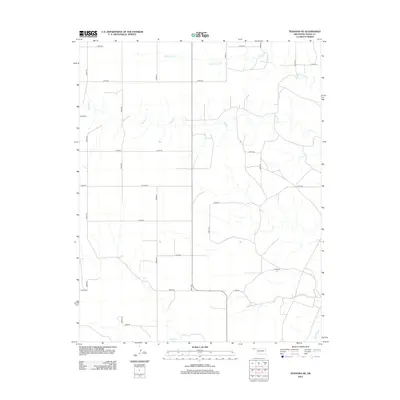 2012 Map of Texhoma NE, 2012 Print