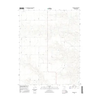 2016 Map of Texhoma NE, 2016 Print