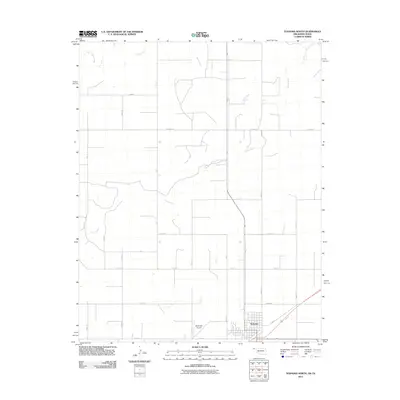 2011 Map of Texhoma North, 2011 Print