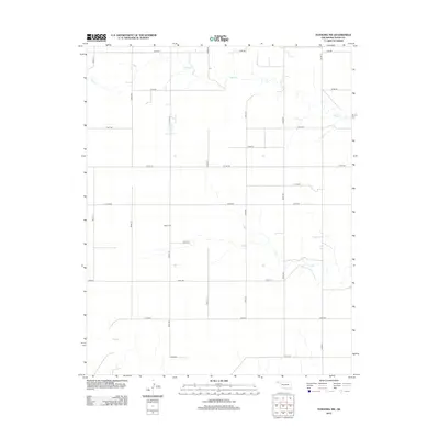 2012 Map of Texhoma NW, 2012 Print