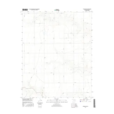 2016 Map of Texhoma NW, 2016 Print