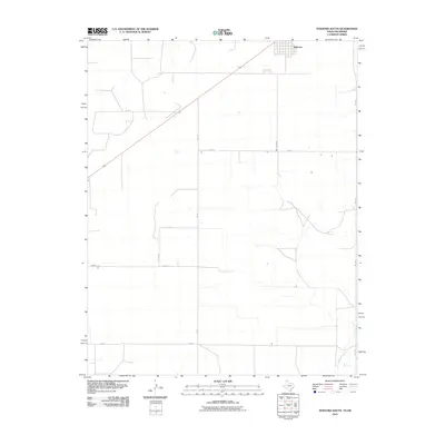 2010 Map of Texhoma South, 2010 Print