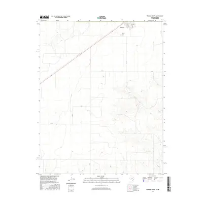 2016 Map of Texhoma South, 2016 Print