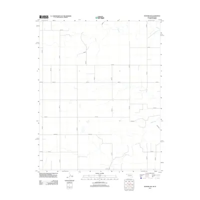 2012 Map of Texhoma SW, 2012 Print
