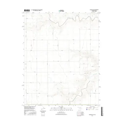 2016 Map of Texhoma SW, 2016 Print